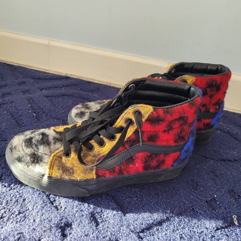 Vans Hi Top Platform Shoes Women's Size 8